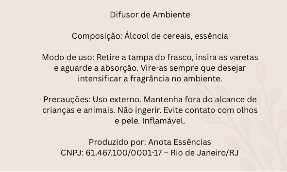 Difusor 100ml Violeta & Sândalo 