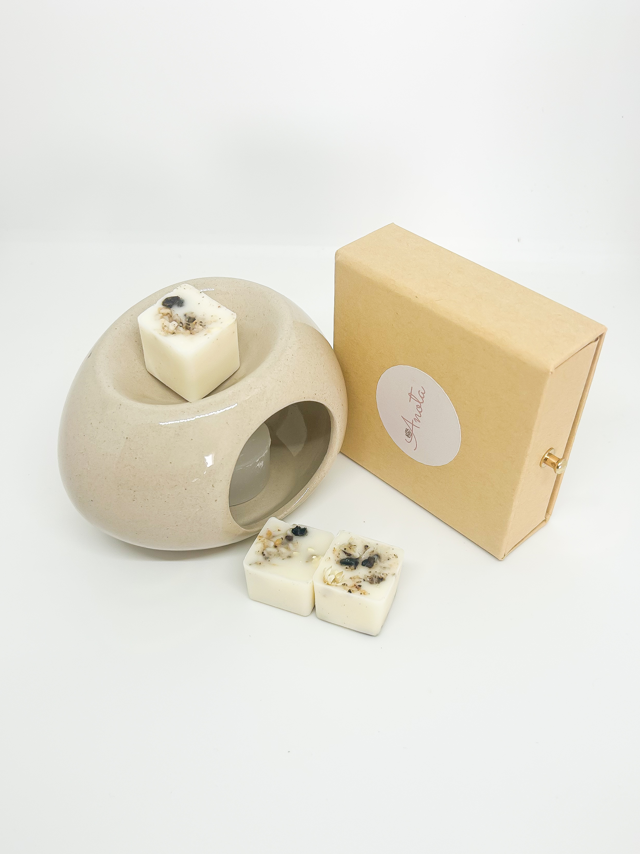 Kit presente Wax Melt + Réchaud de Vela 