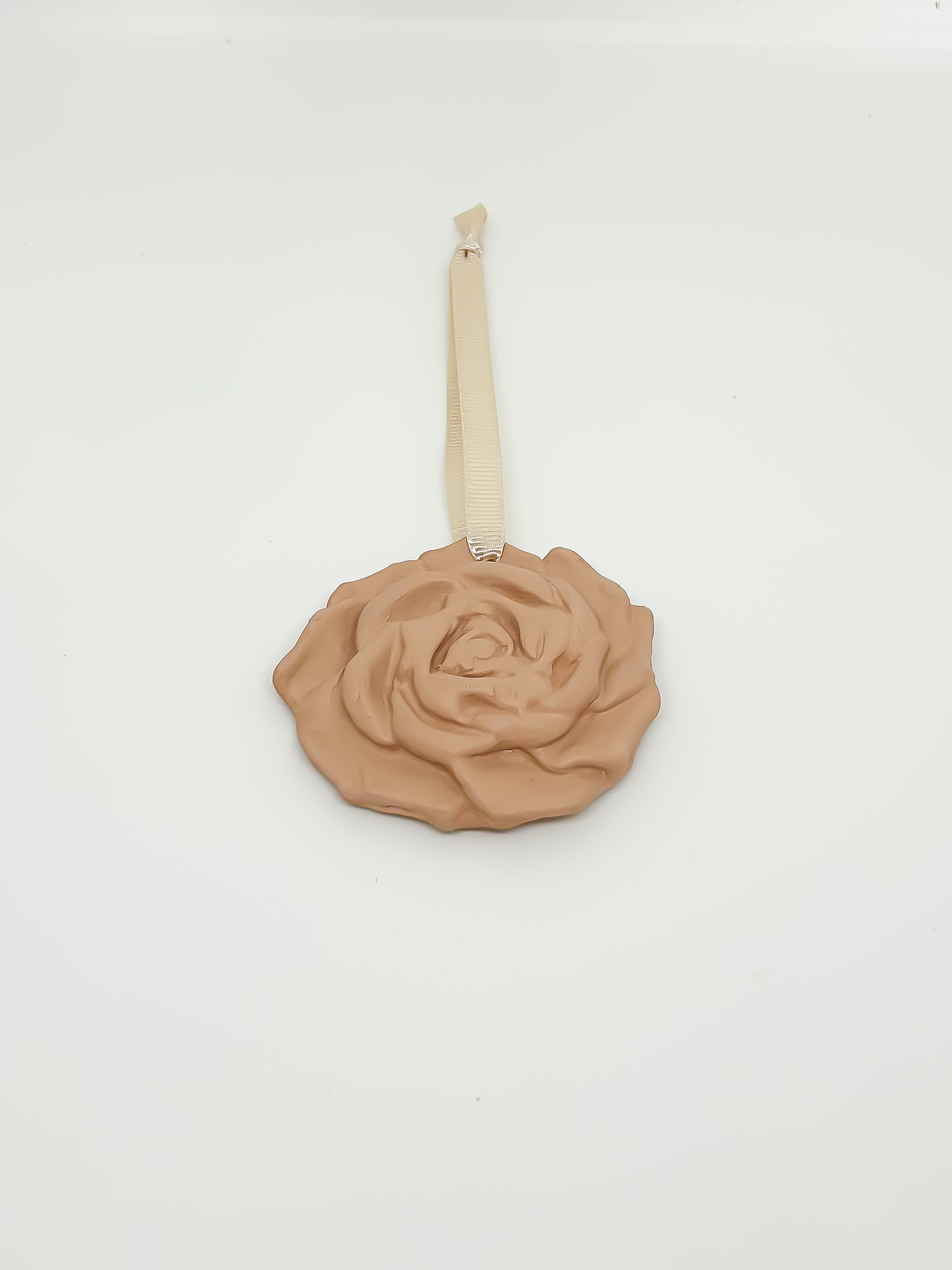 Kit Aromatizador + Pingente Flor Difusora Rosa Dusty