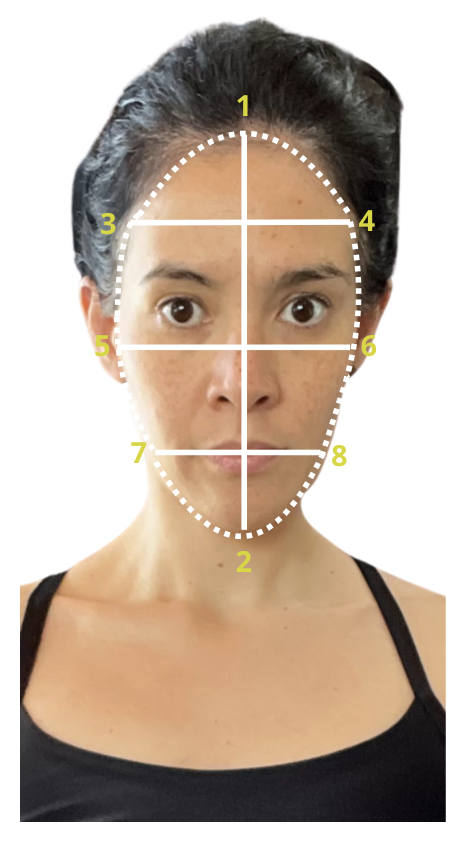 Diagnóstico online de morfología facial