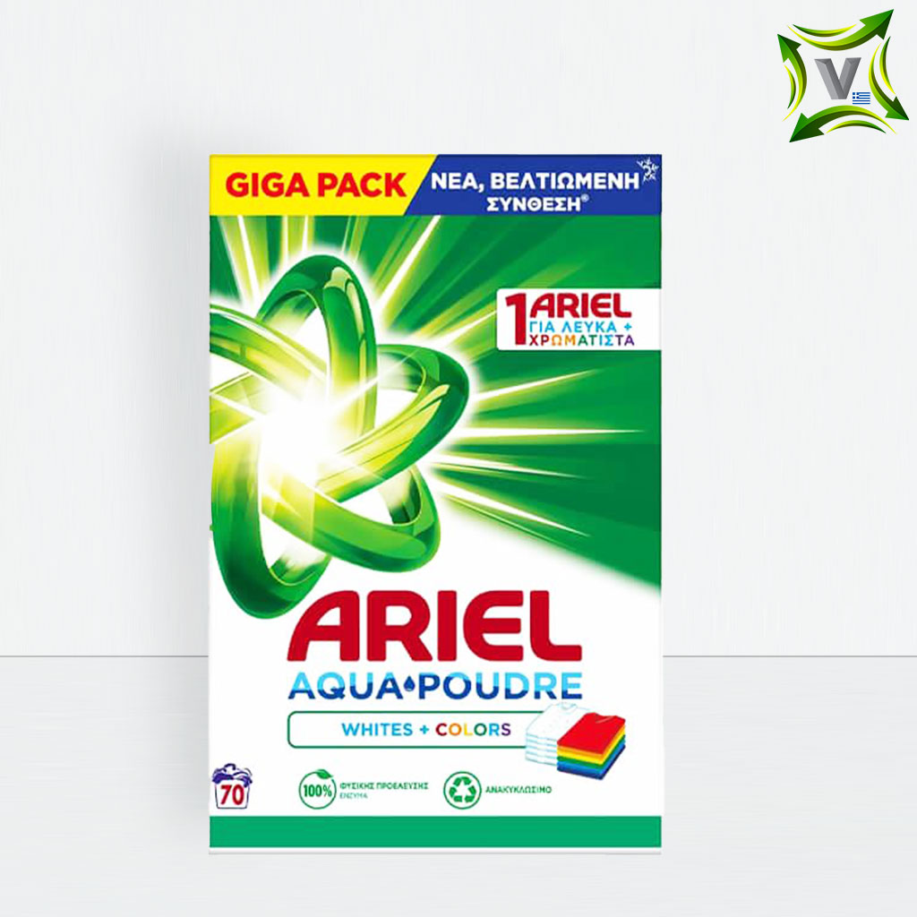 Ariel 70 Whites + Colors