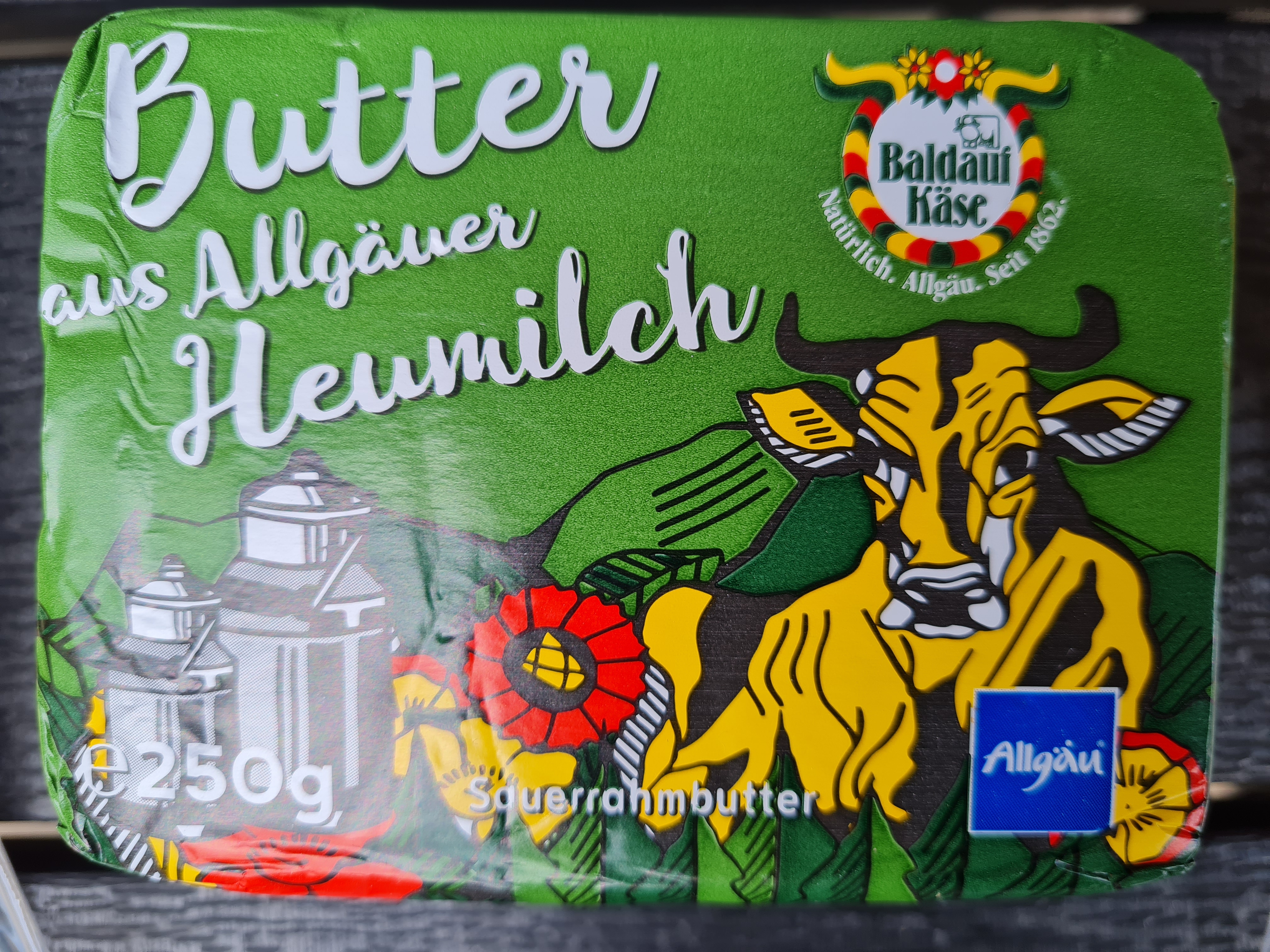 Butter aus Allgäuer Heumilch
