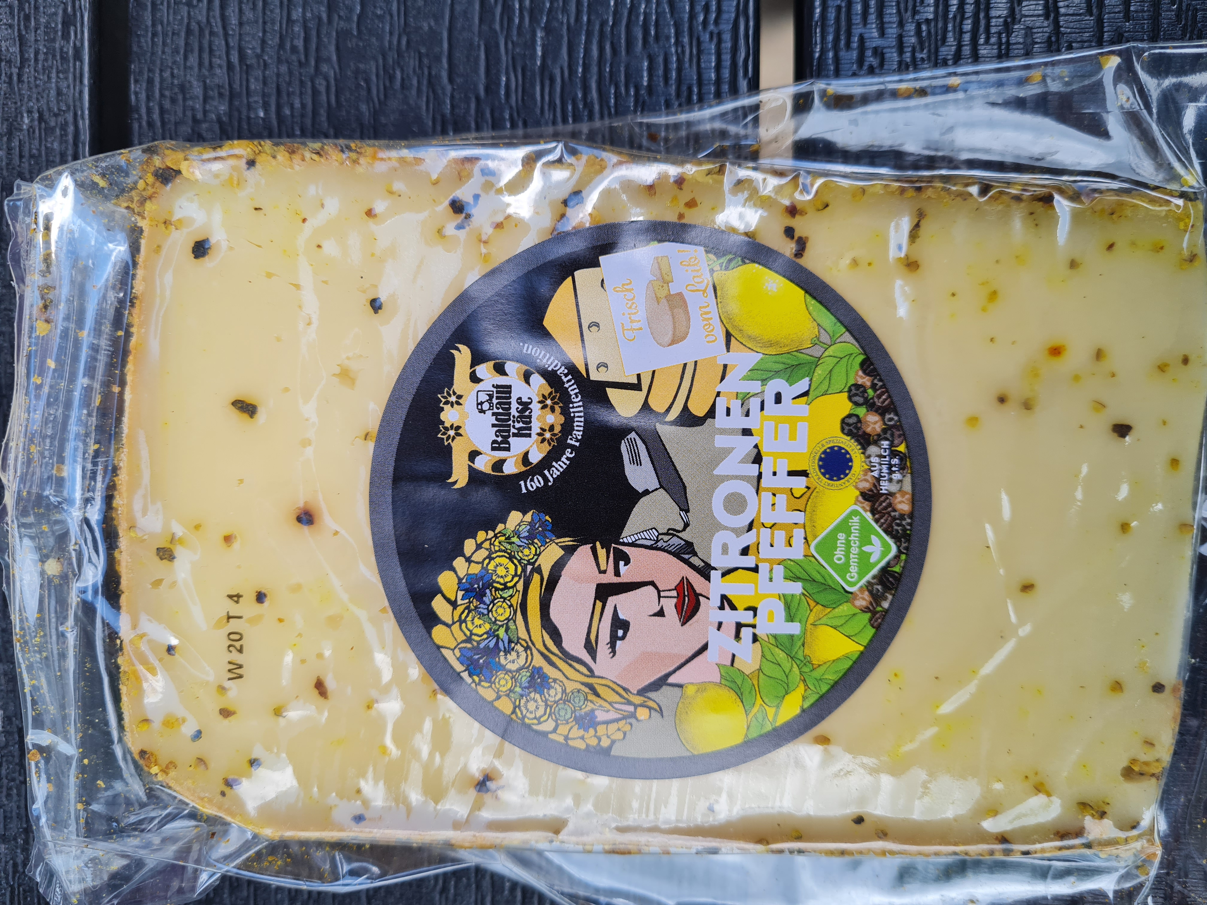 Zitronen Pfeffer Käse 180g