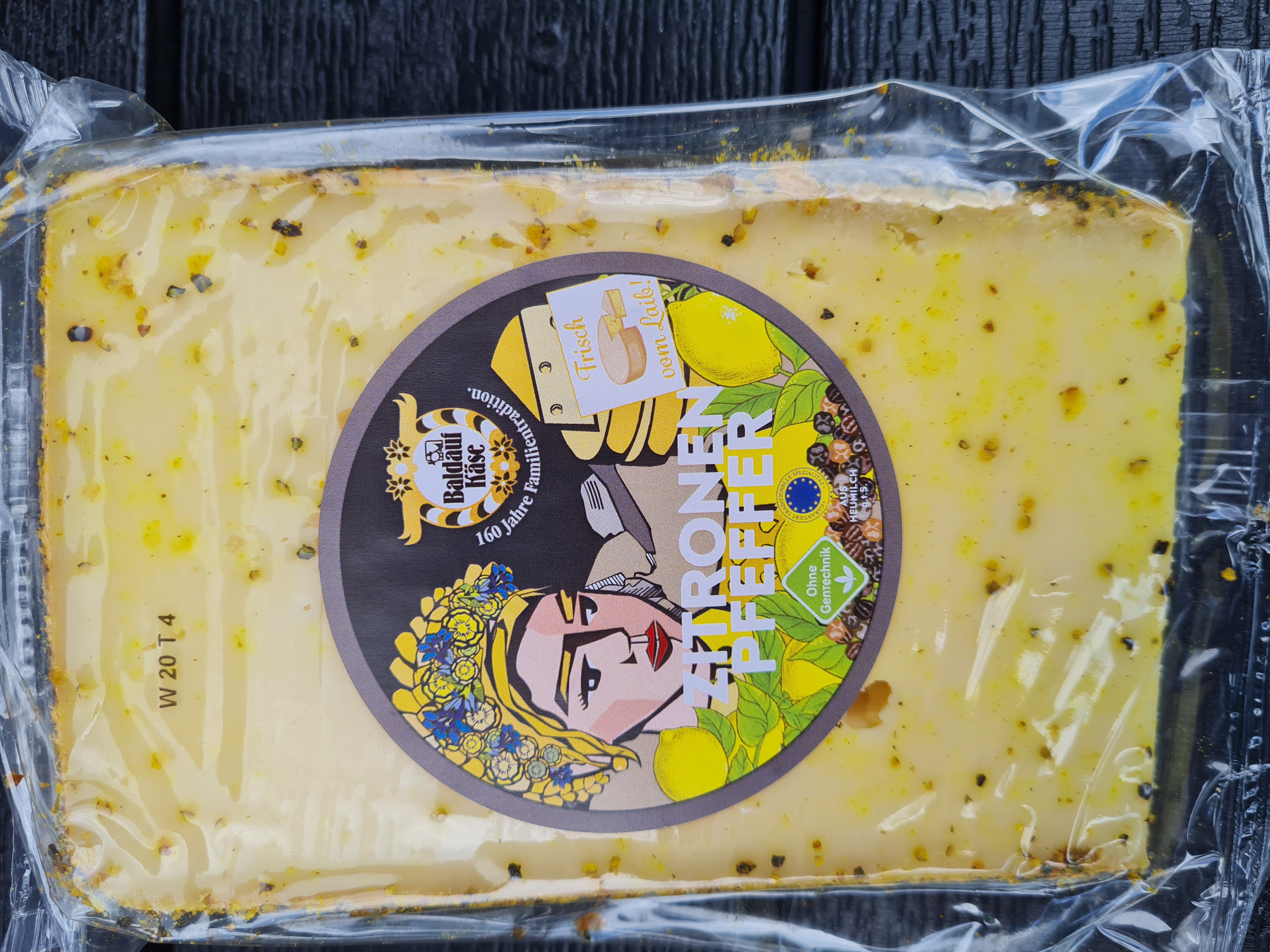 Zitronen Pfeffer Käse 300g