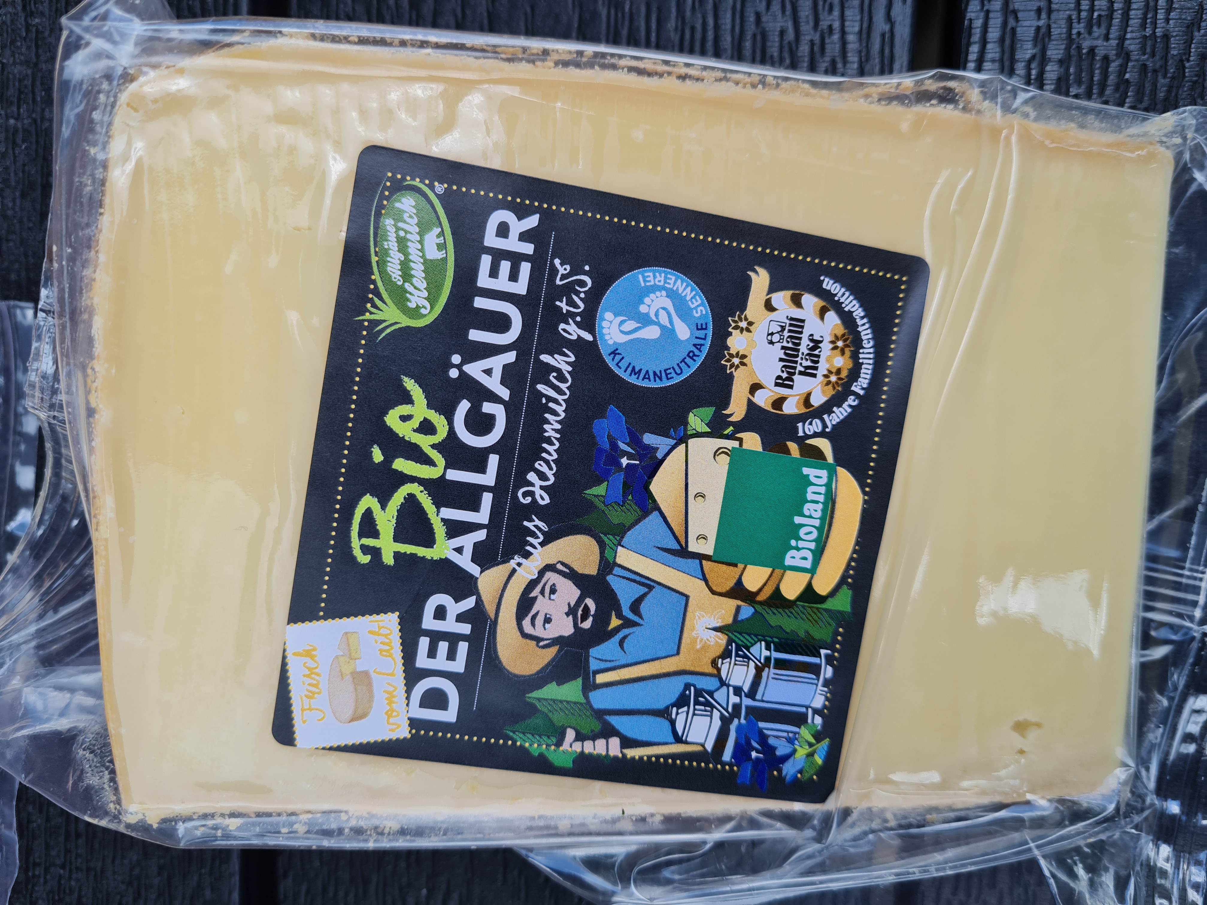 Bio-Der Allgäuer Käse 180g