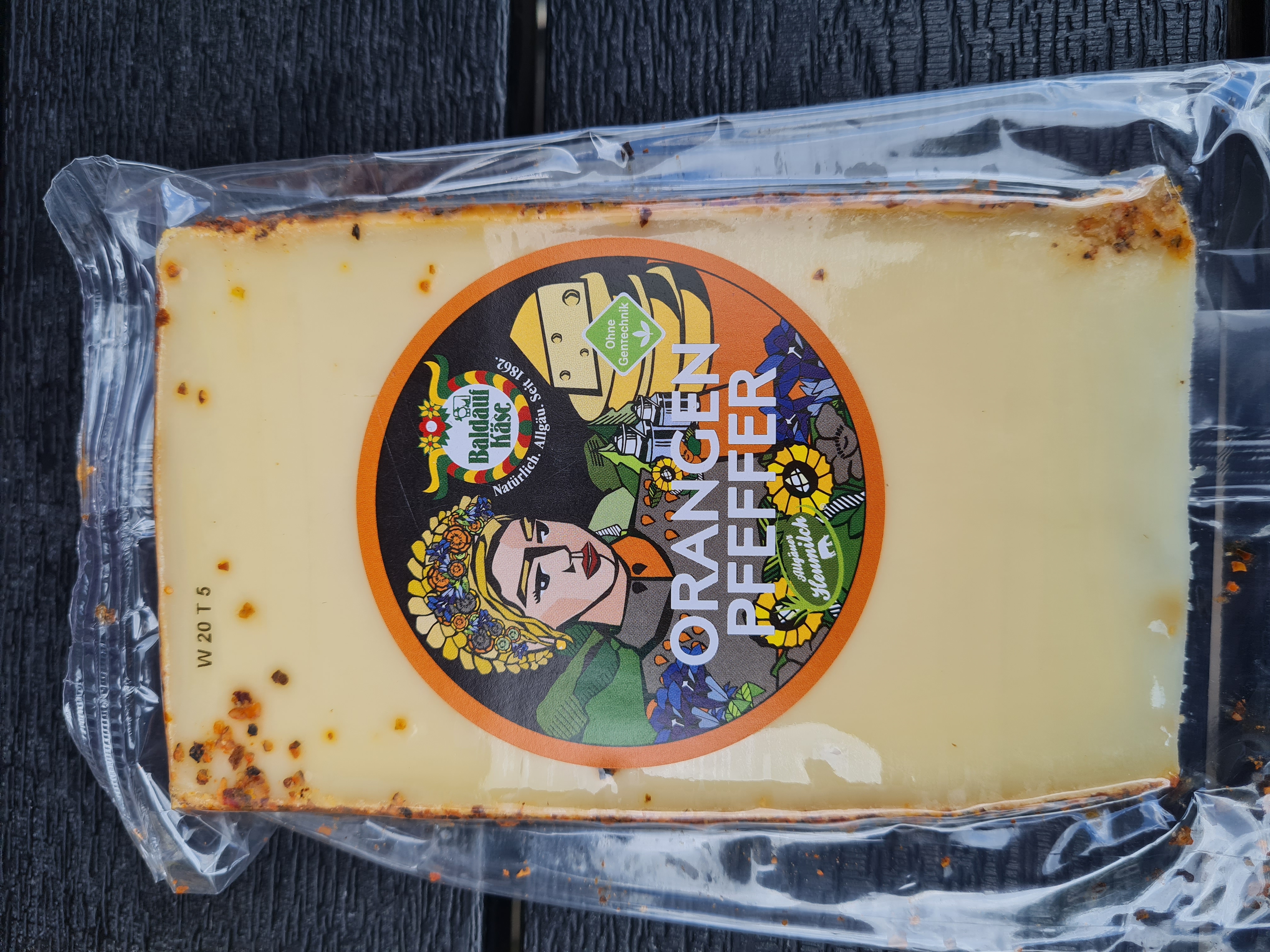 Orangen Pfeffer Käse 180g