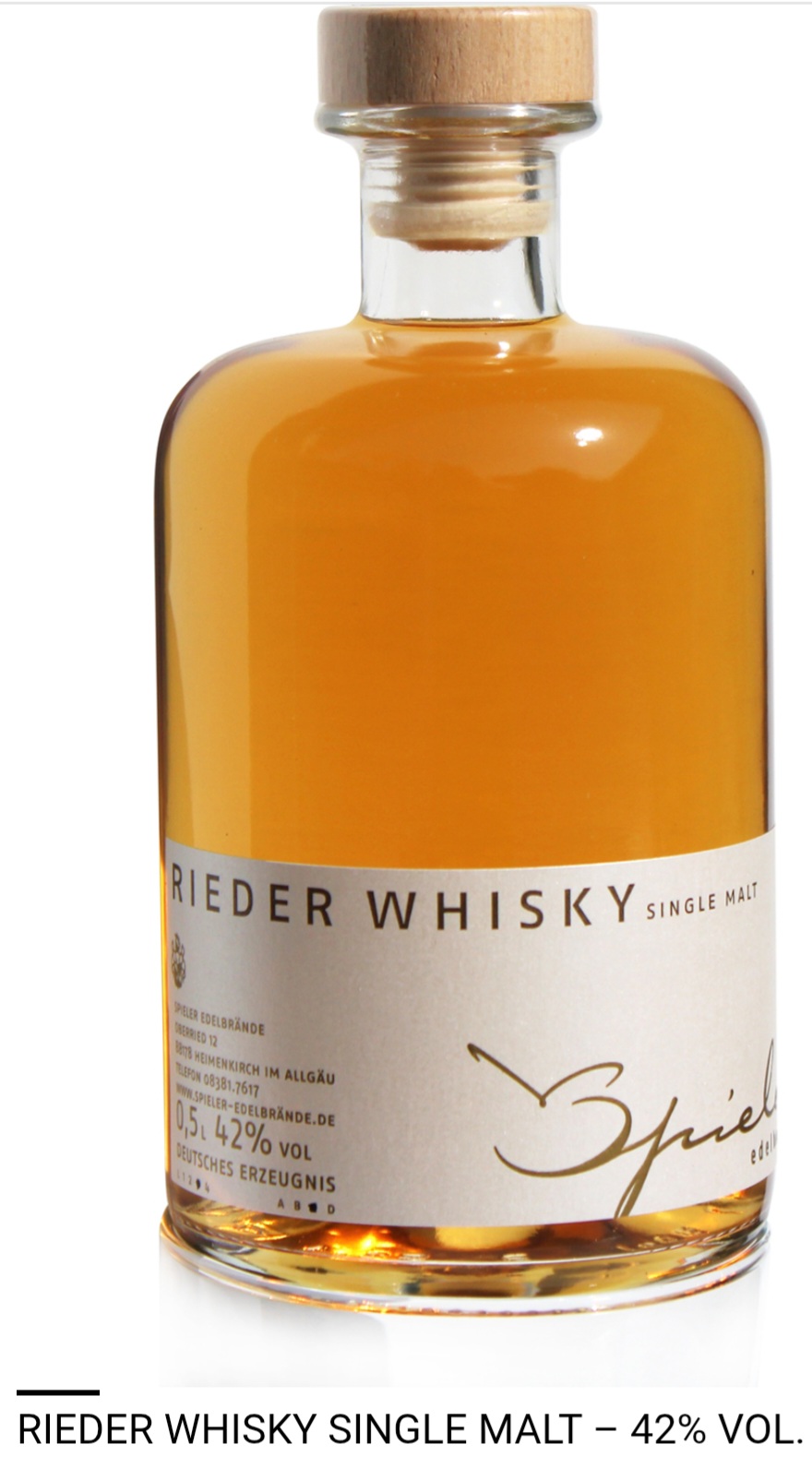 Single Malt Whisky 42%, 0,5l