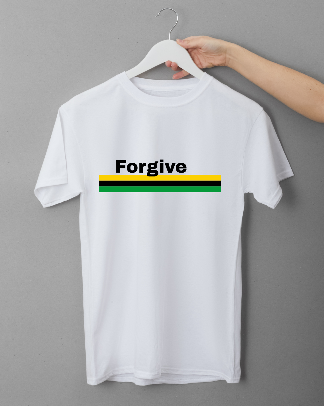 JAMAICAN T-SHIRT-FORGIVE