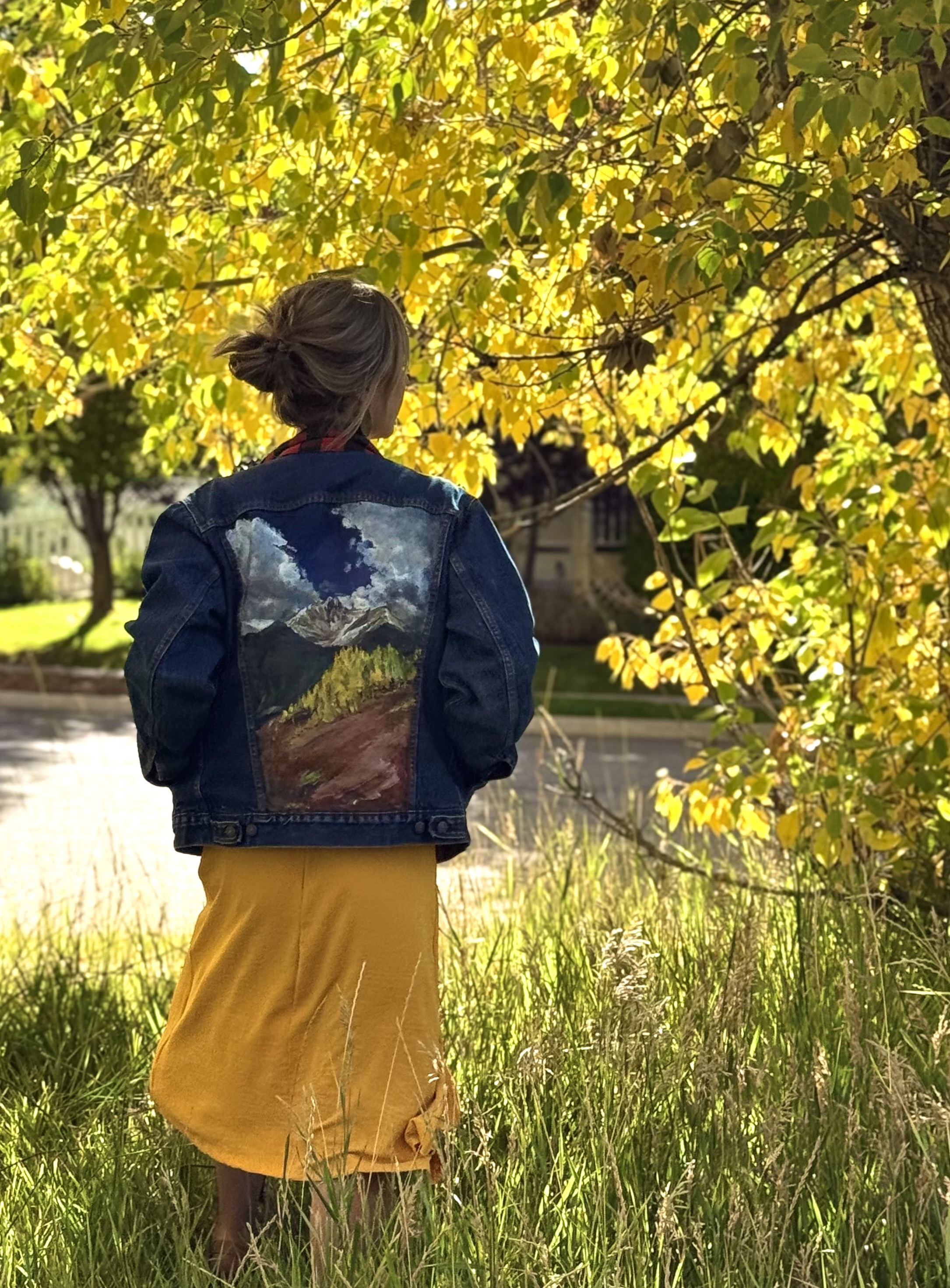 Hand Painted Levi's Jacket