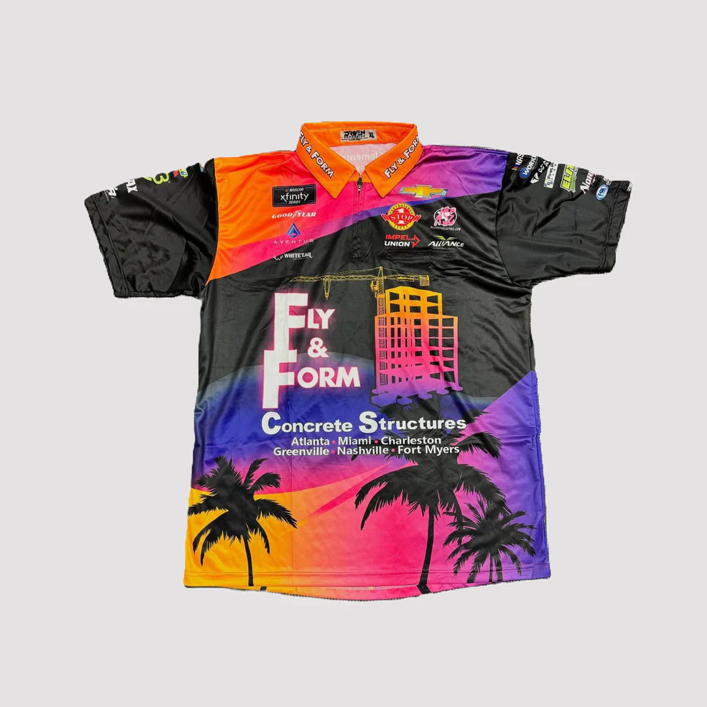 Custom Sublimated Crew Shirts