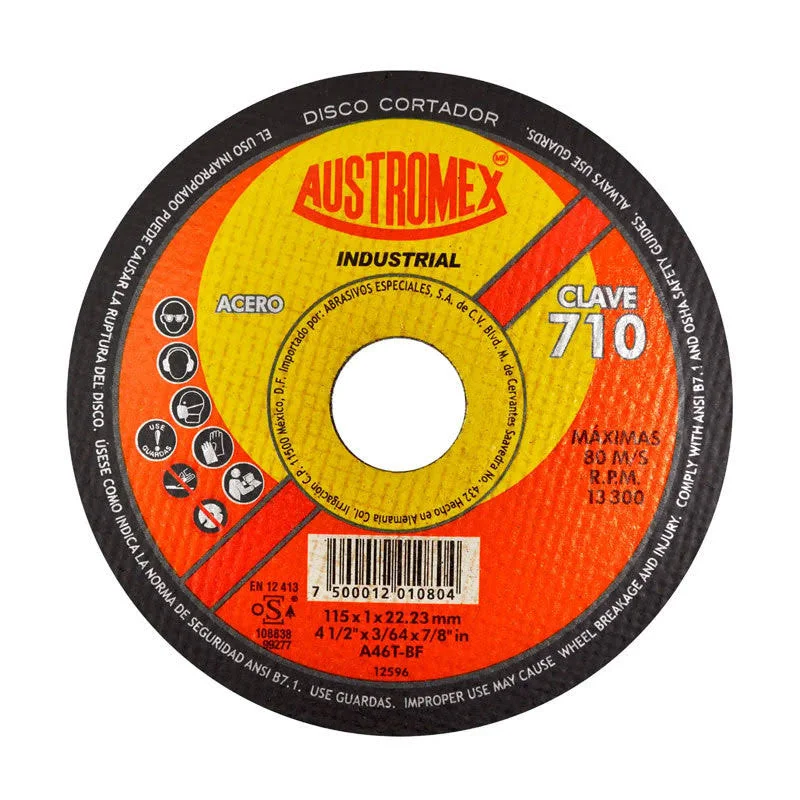 DISCO 710 CORTE METAL 4.5  AUSTROMEX