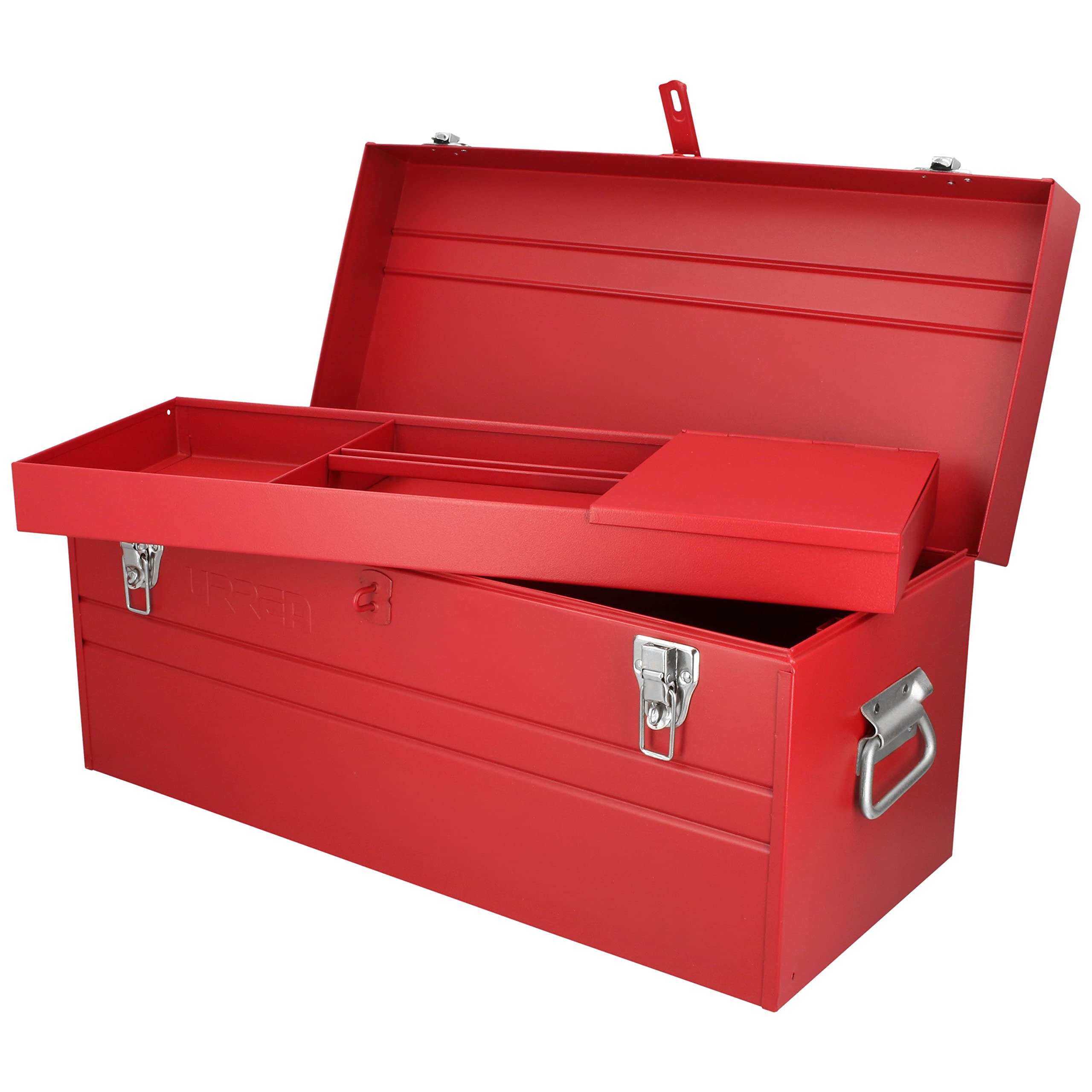 CAJA METALICA ROJA 23 X 10 URREA D8