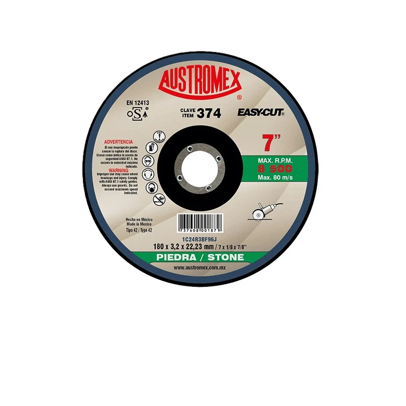 DISCO 374 CORTE PIEDRA EASY CUT