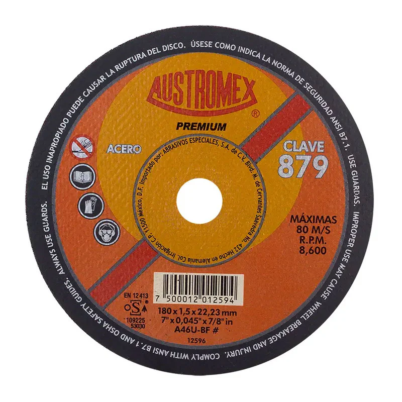 DISCO 879 CORTE METAL AUSTROMEX
