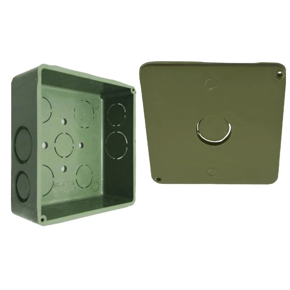 CAJA CUADRADA DE PVC 8X8 DE 51MM