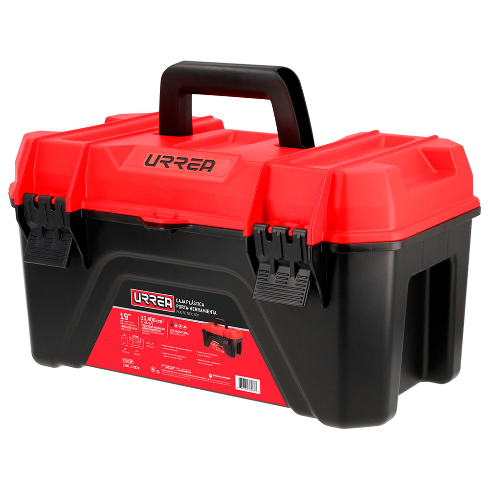 CAJA PLASTICA BROCHE PL 19 X 10" URREA CPU19P