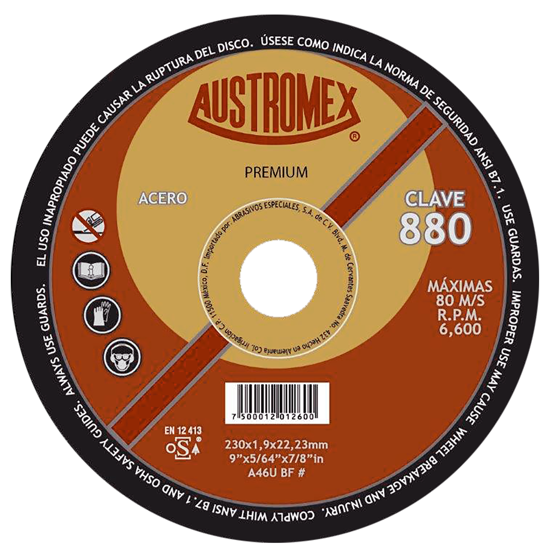 DISCO 880 P/METAL SP 9X0.045 PREMIUM