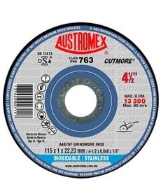 DISCO 763 CORTE 4.5X1MM INOX AUSTROMEX