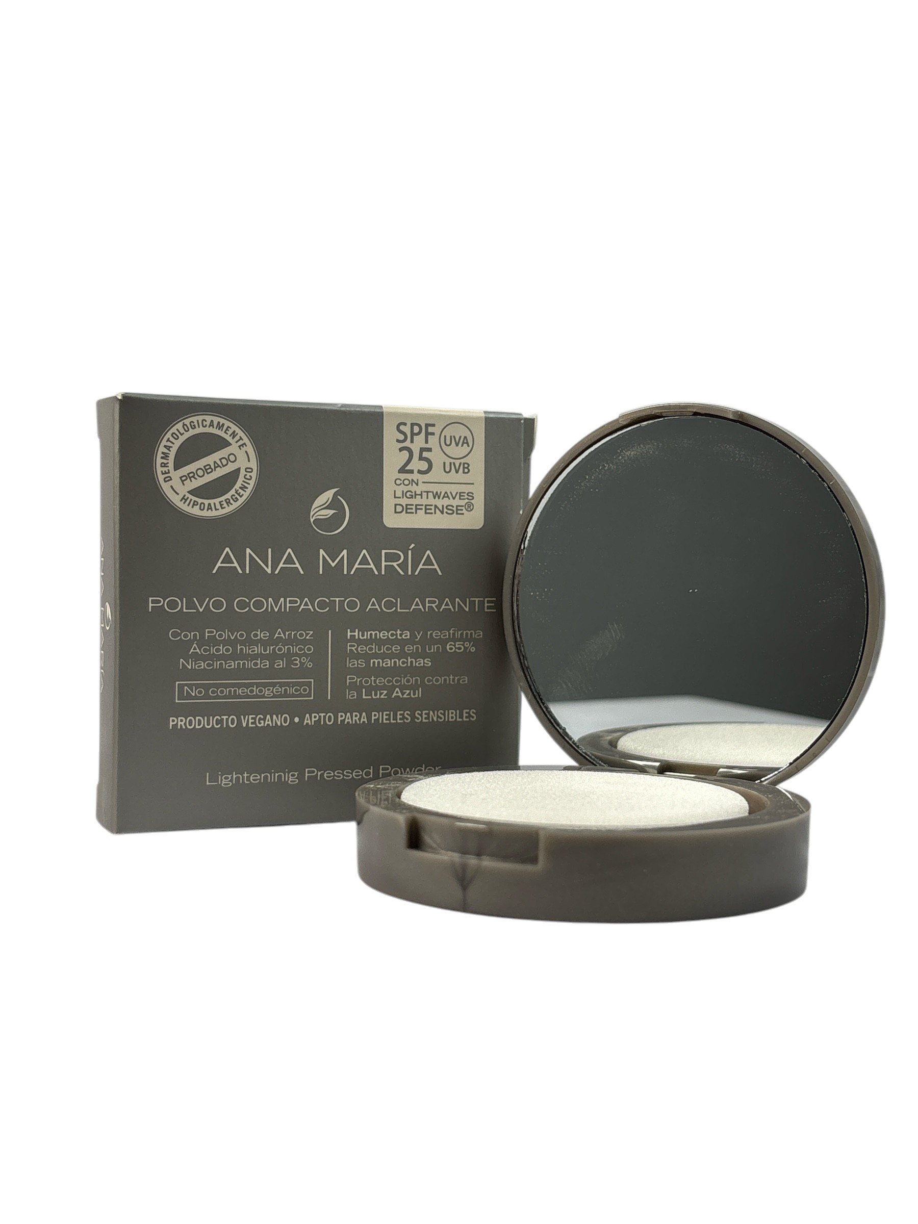Polvo Compacto Aclarante – 30 gr | Ana Maria