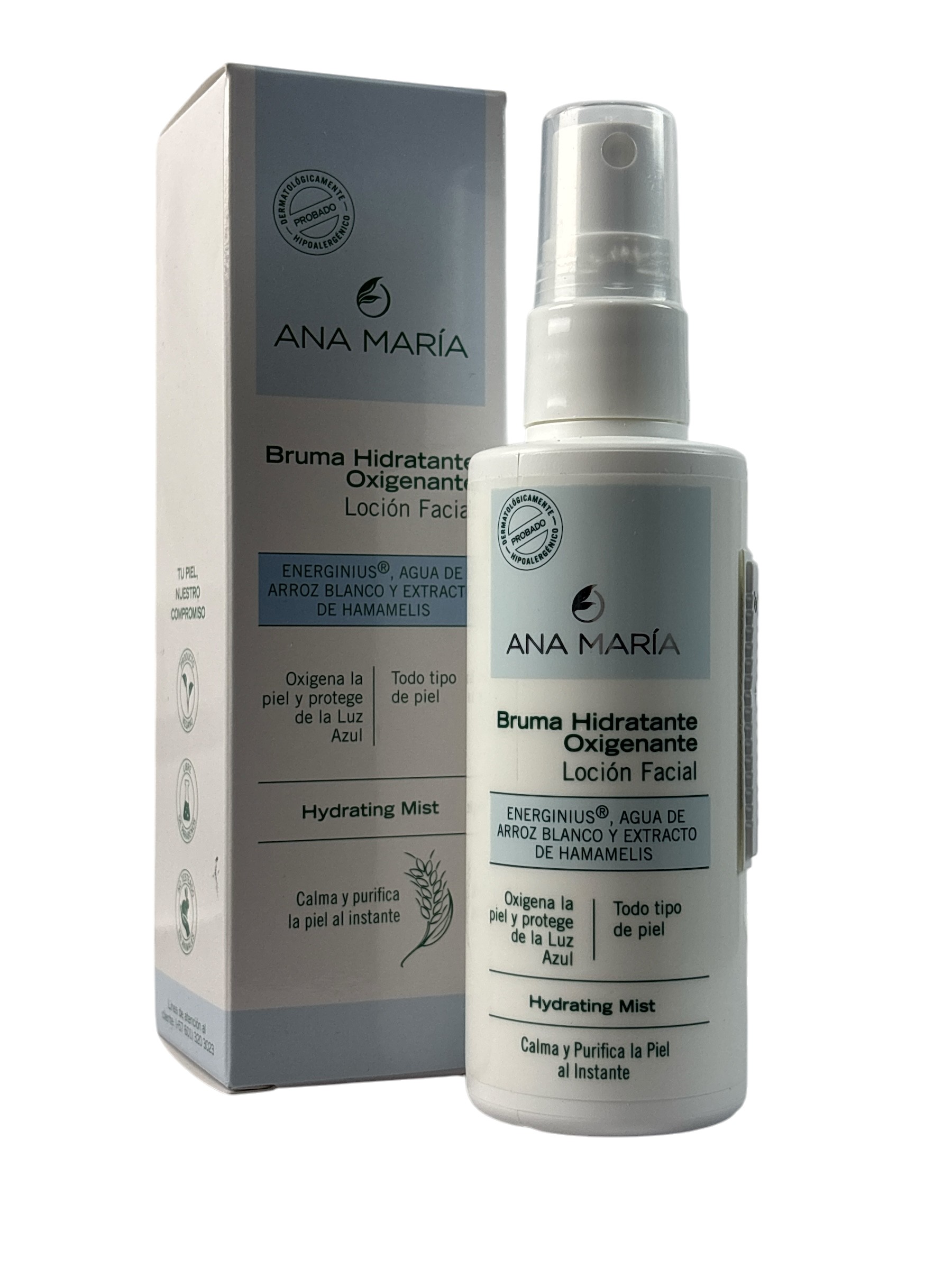 Bruma Hidratante Oxigenante – 90 ml | Ana Maria