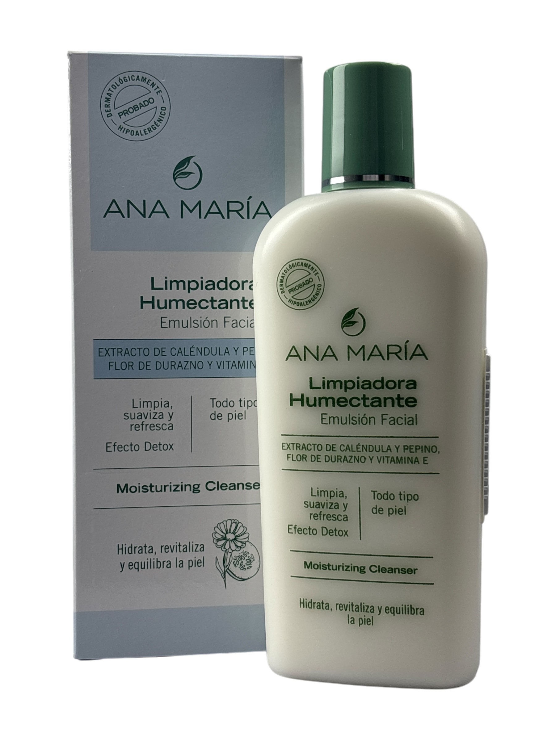 Limpiadora Humectante Facial – 180 ml | Ana Maria