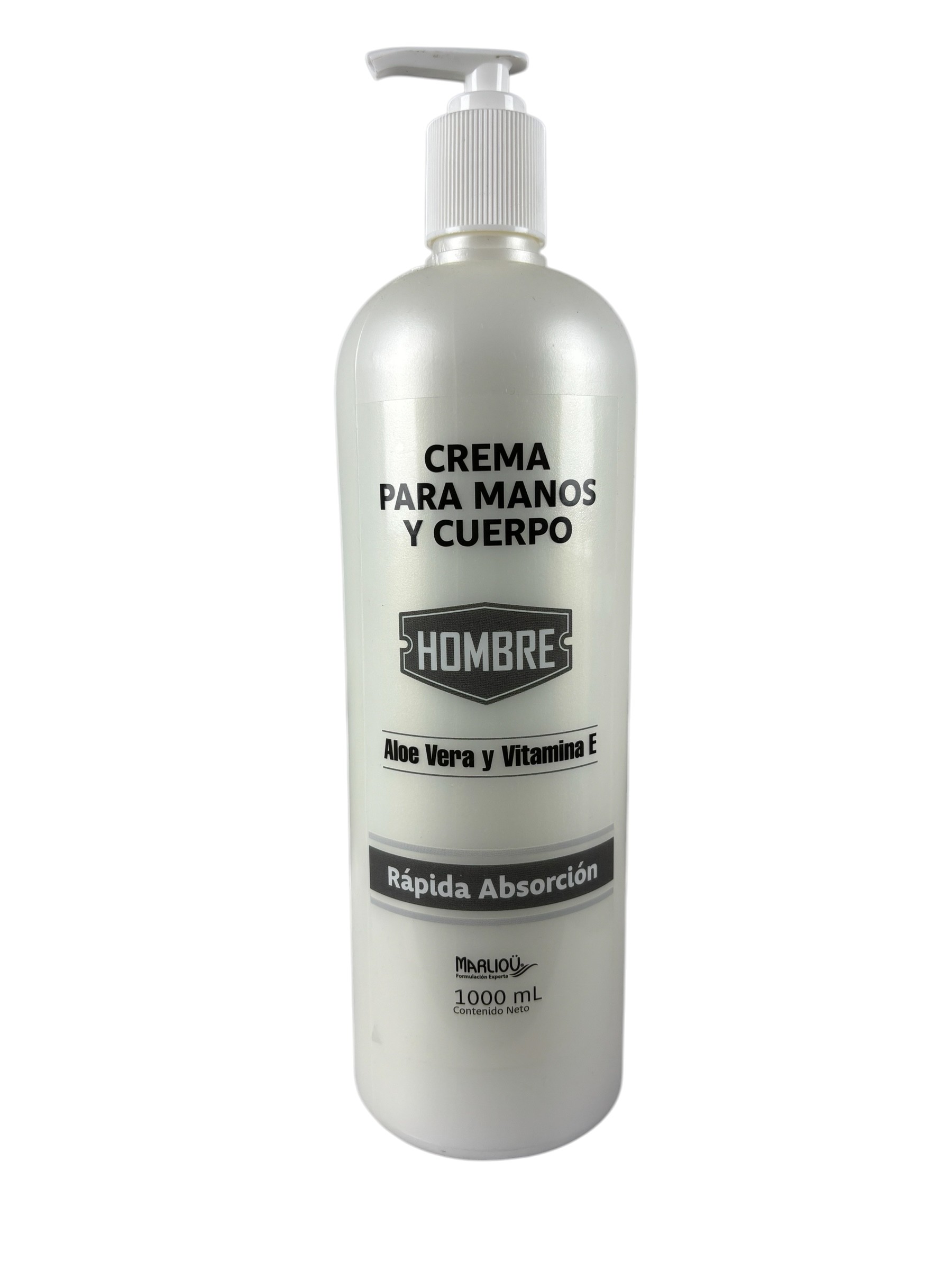 Crema para Manos y Cuerpo Hombre – 300/1000 ml | Marliou