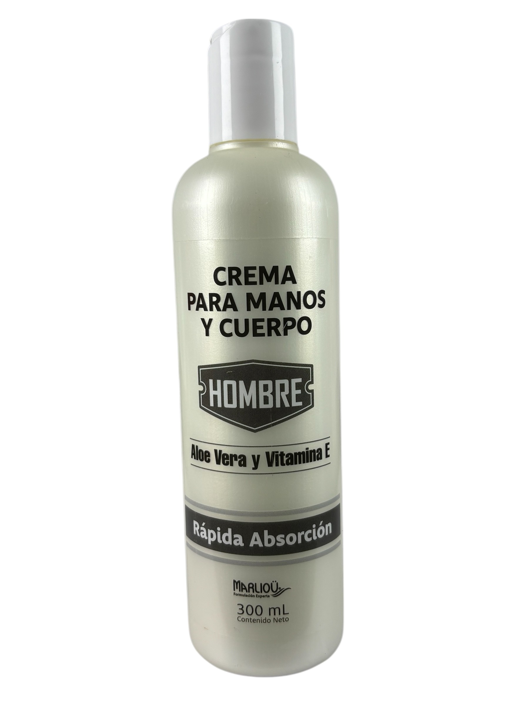 Crema para Manos y Cuerpo Hombre – 300/1000 ml | Marliou