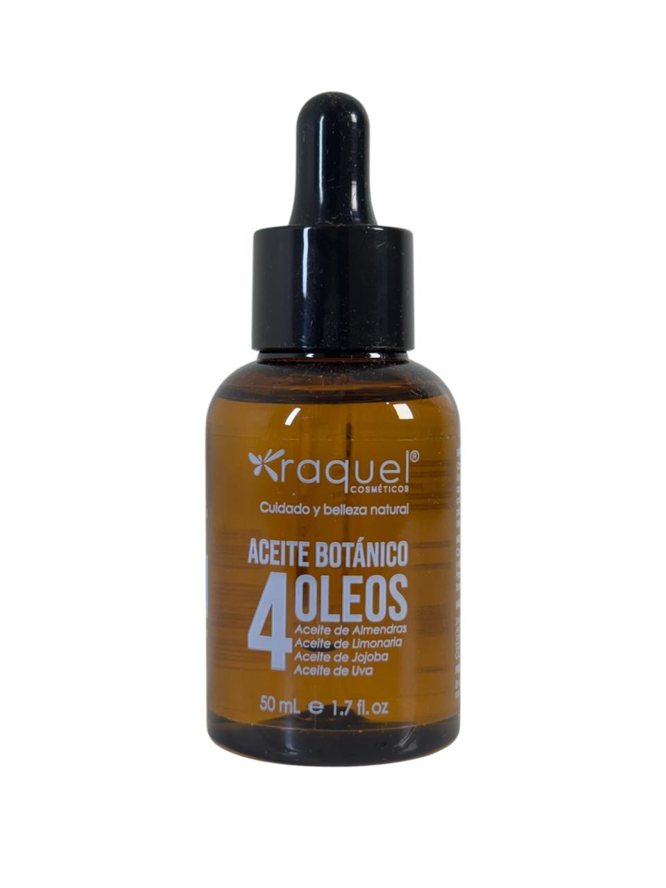 Aceite Botánico 4 Oleos – 50ml | Raquel
