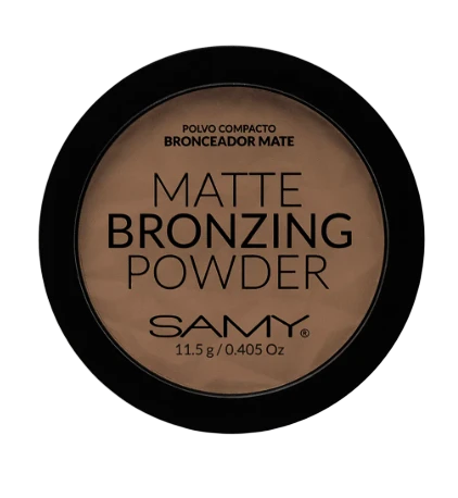 Polvo Compacto Bronceador Mate – 11,5gr | Samy