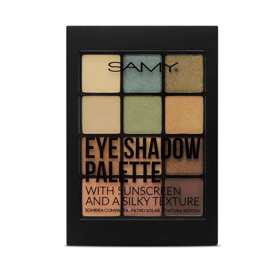 Paleta X 12 Sombras Compactas – 9.5gr | Samy