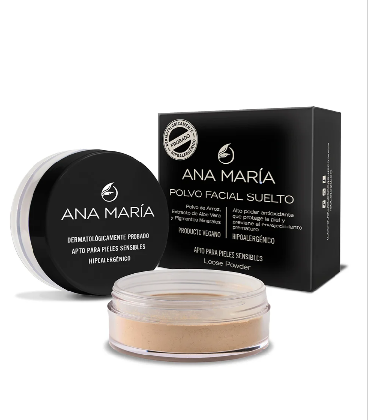Polvo Facial Suelto – 18 gr | Ana Maria