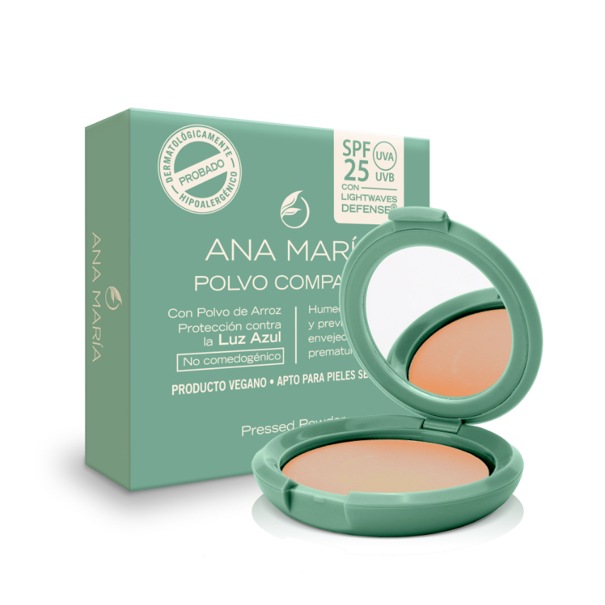 Polvo Facial Compacto Tradicional – 30 gr | Ana Maria