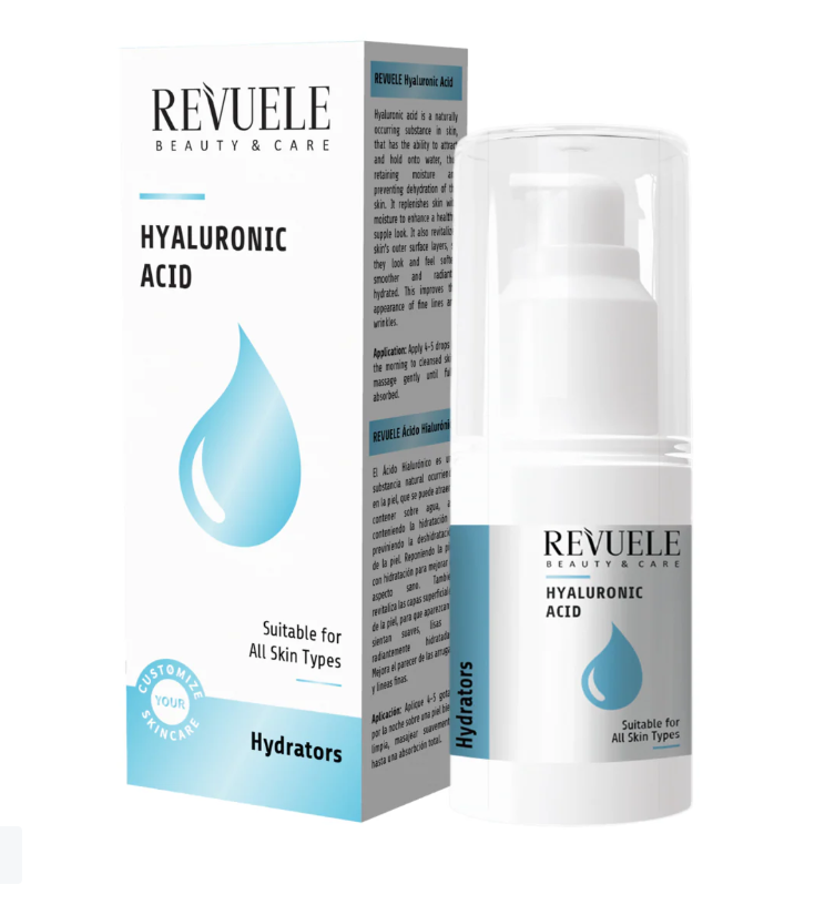 Crema hidratante CYS con Ácido hialurónico – 40 ml | Revuele