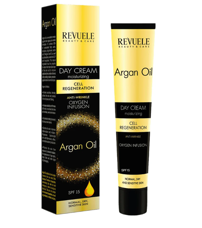 Crema de Día Aceite de Argán – 20 ml | Revuele