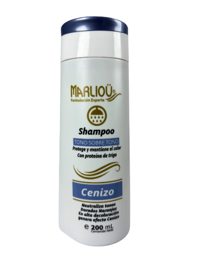Shampoo Cenizo Tono Sobre Tono – 200 ml | Marliou  