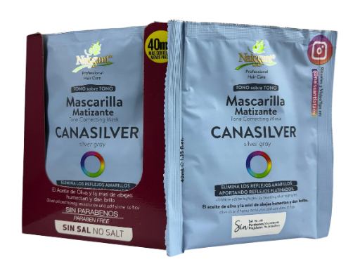 Tono sobre Tono Mascarilla Matizante CanaSilver – 40 ml | Marliou