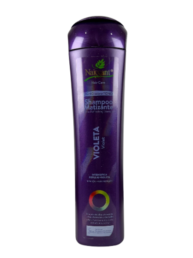 Shampoo Matizante Tono sobre Tono Violeta – 400 ml | Naissant