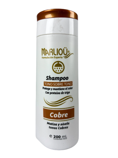 Shampoo Cobre Tono Sobre Tono – 200 ml | Marliou