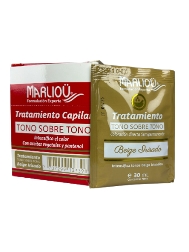 Tratamiento Capilar Beige Irisado – [30 g / 40 g] | Marliou
