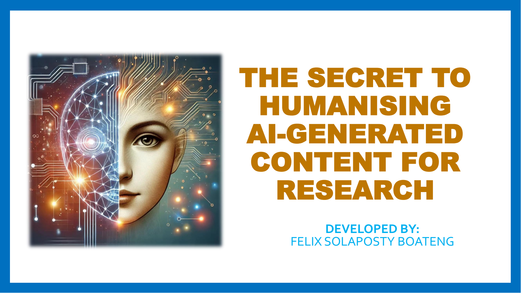 The Secret to Humanising AI-Generated Content for Research