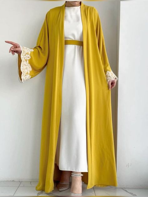 Elegant Abaya with dress
