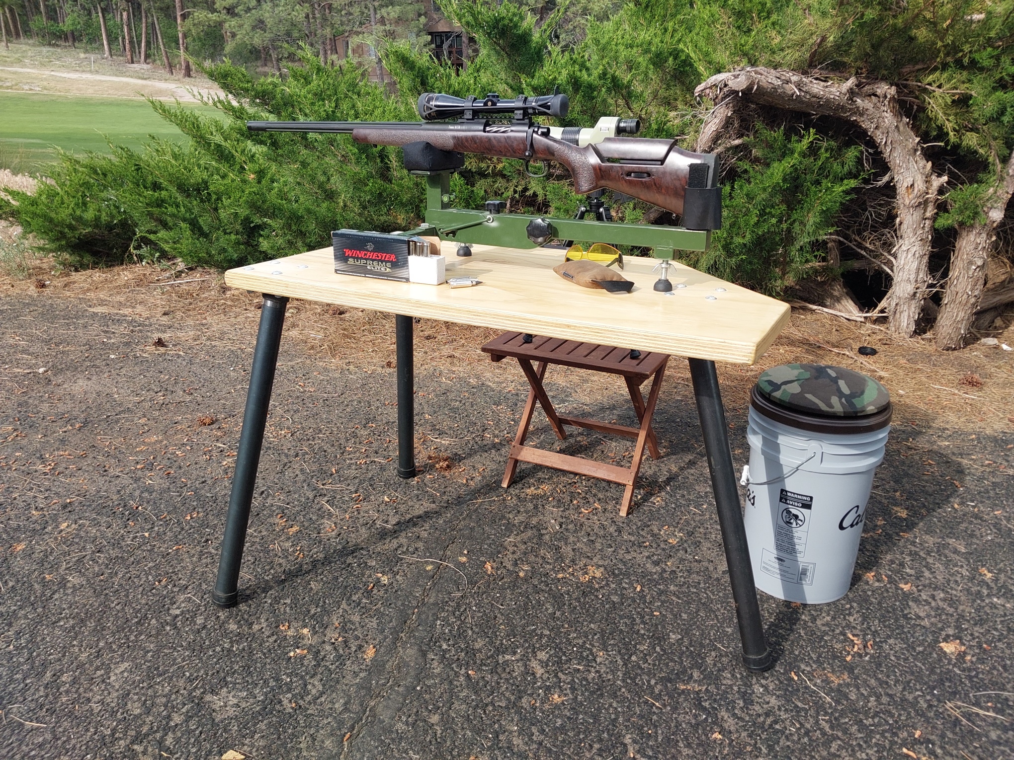 Magnum and Ultra Magnum Shooting Benches