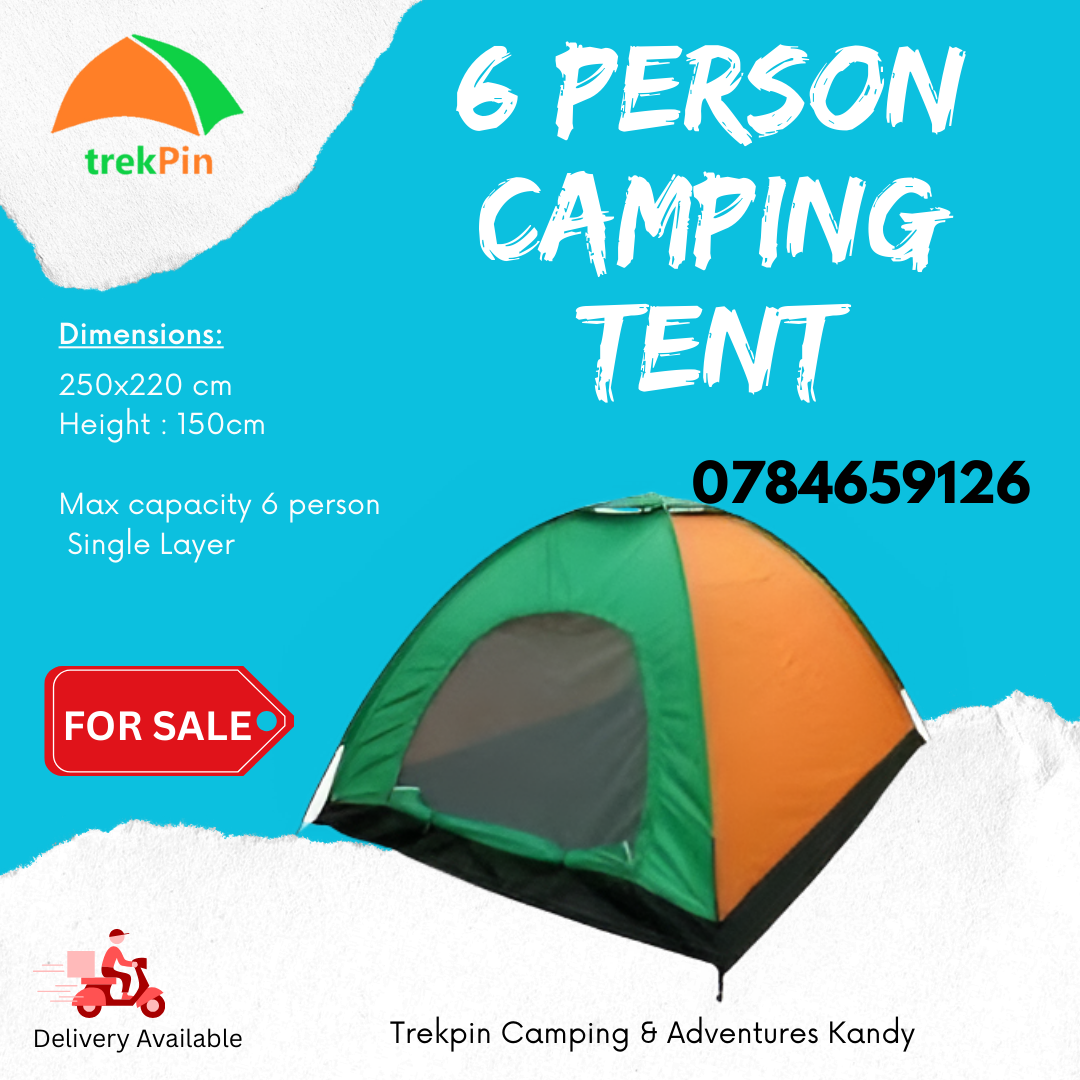6 Person Manual Camping Tent