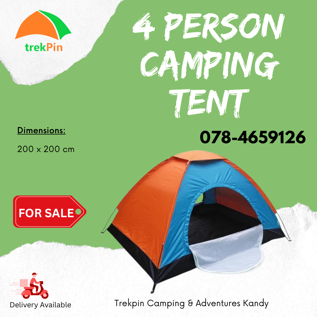 4 Person Manual Camping Tent