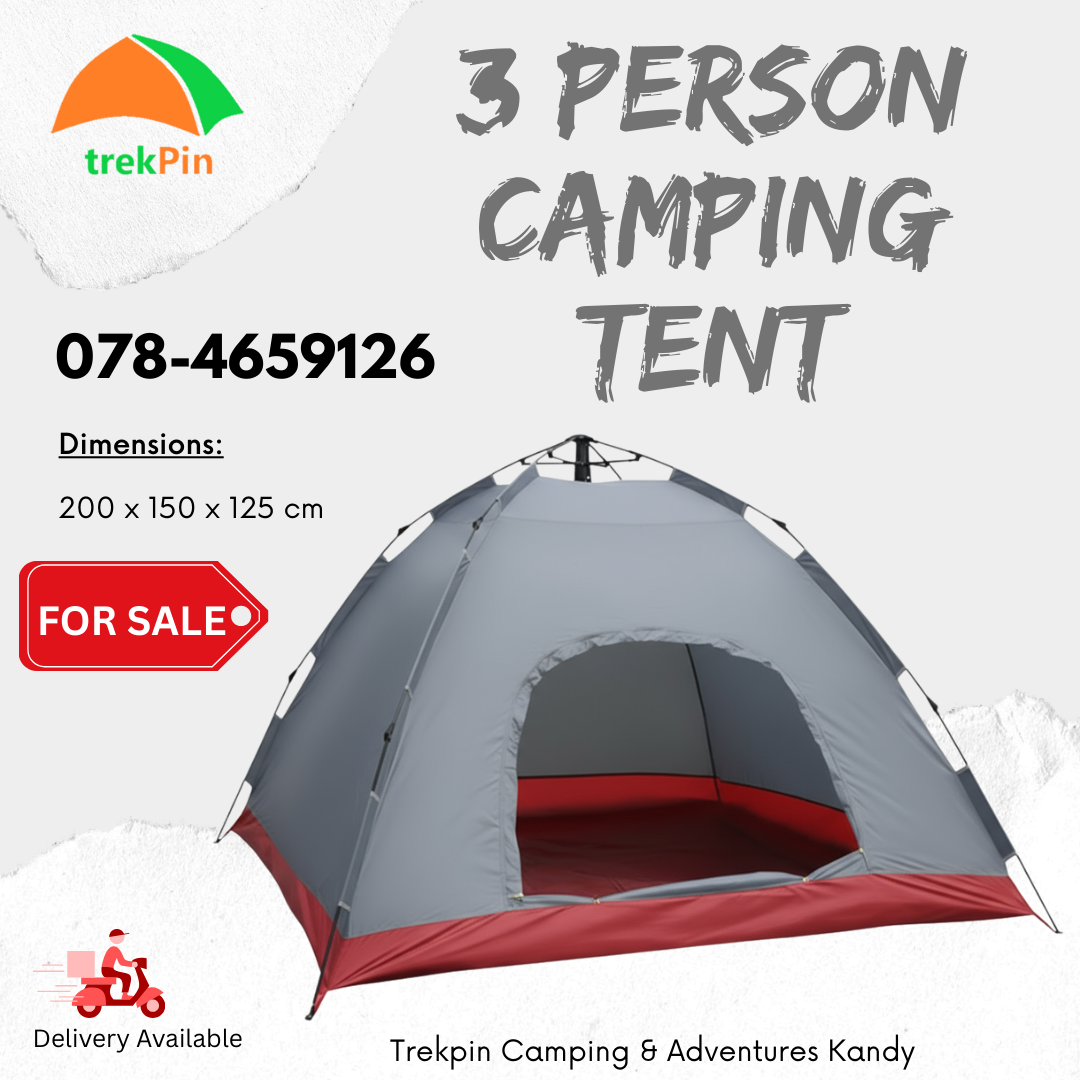 3 Person Automatic Camping Tent