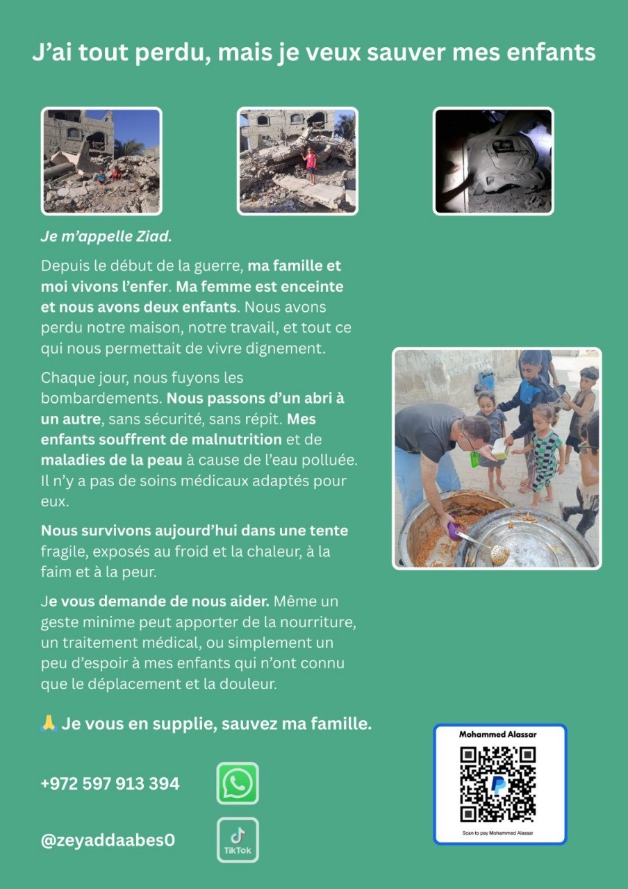 Humanitarian Aid for Ziad’s Family