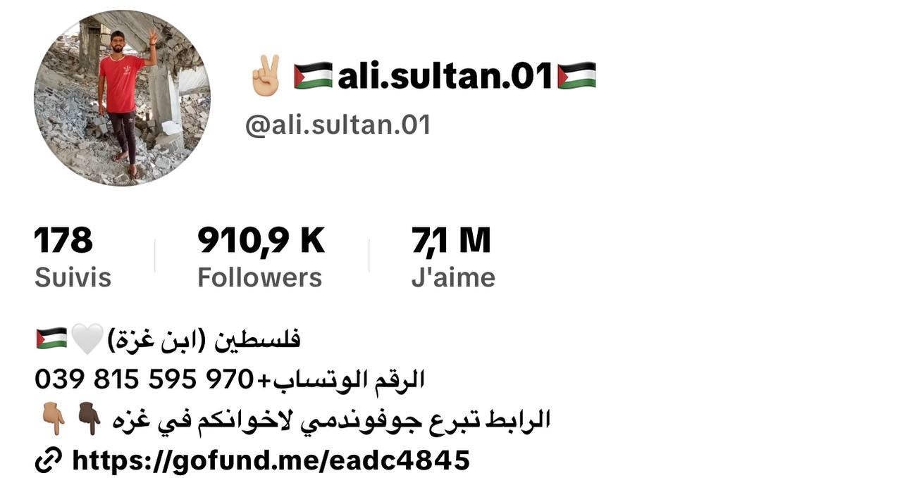 ali.sultan.01 TikTok Account