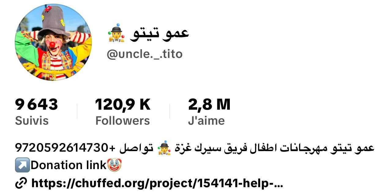 Uncle Tito Social Media Profile