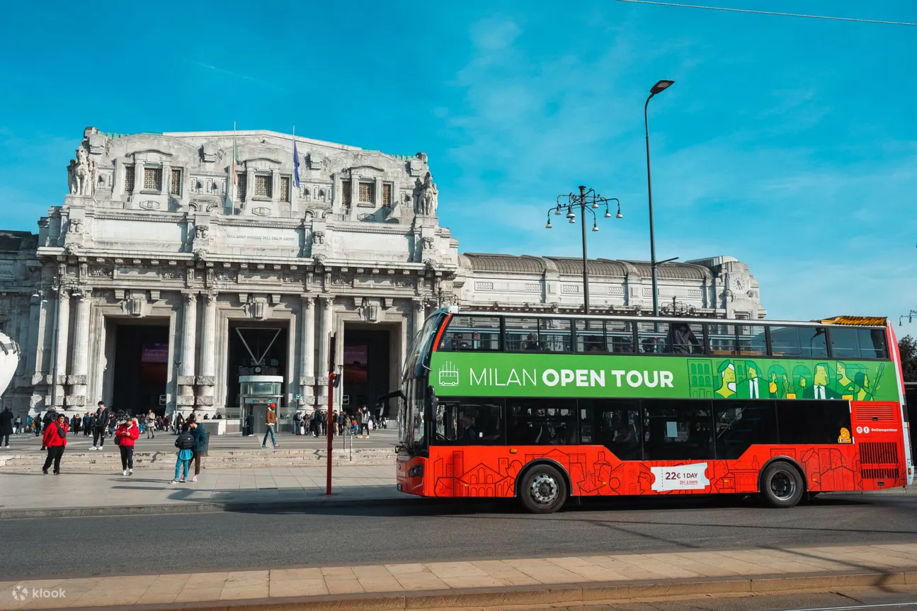 Milan Hop-On Hop-Off City Sightseeing Bus Tour 🚍✨ මිලාන් Hop-On Hop-Off නගර බස් සවාරිය 🚍✨ 