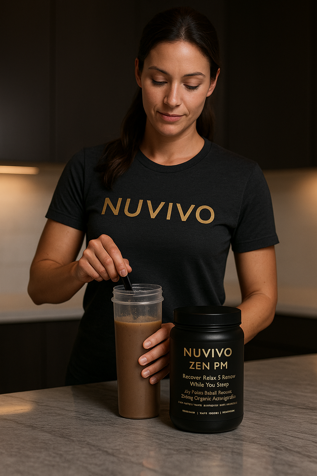 NUVIVO ZEN PM _ Protein Powder